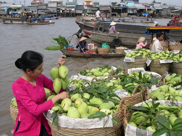 Chợ Nổi Cai Răng đặc trưng miền sông nước ở Cần Thơ
