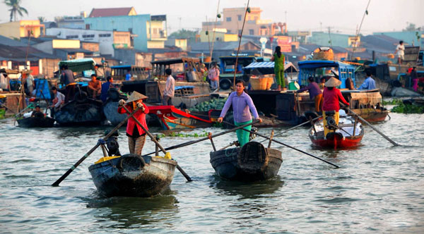 Chợ Nổi Cai Răng đặc trưng miền sông nước ở Cần Thơ