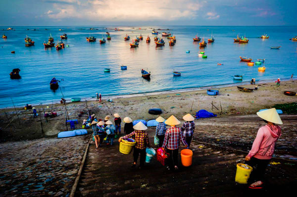 Buổi chiều tà ở Phan Thiết