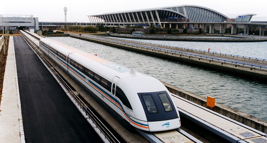 1. Shanghai Maglev: 431km/ha