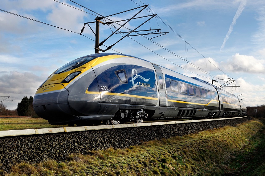 8. Eurostar e320 and TGV: 322km/h