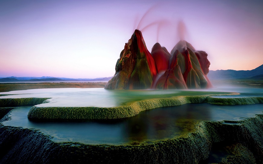 MẠCH NƯỚC PHUN FLY GEYSER, MỸ