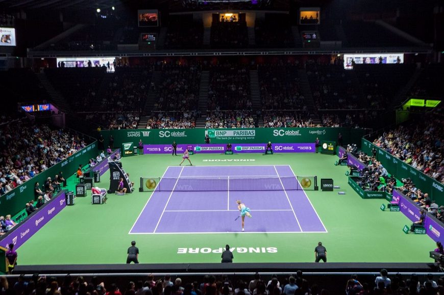 VÒNG CHUNG KẾT GIẢI QUẦN VỢT WTA BNP PARIBAS WTA FINALS SINGAPORE